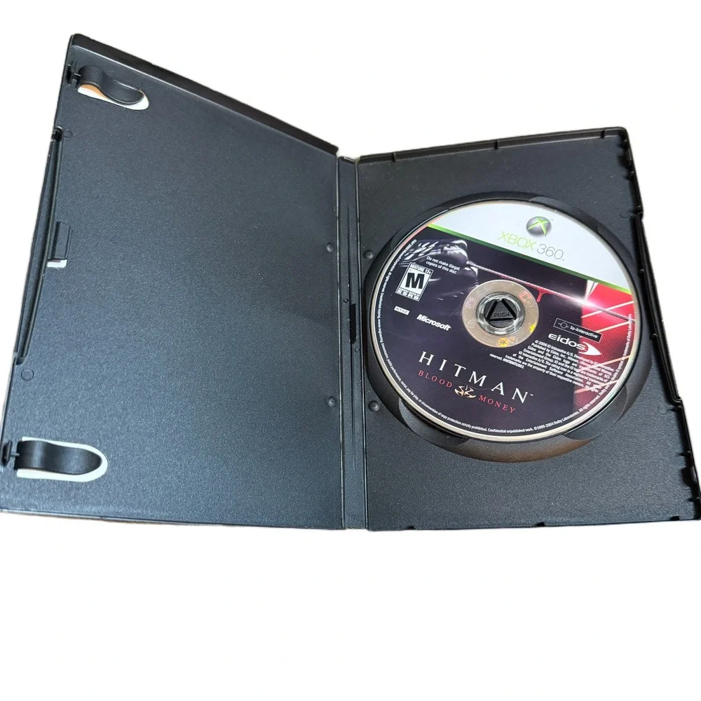 Hitman Blood Money Xbox 360 Microsoft Eidos Stealth Action Game Agent 47 2006